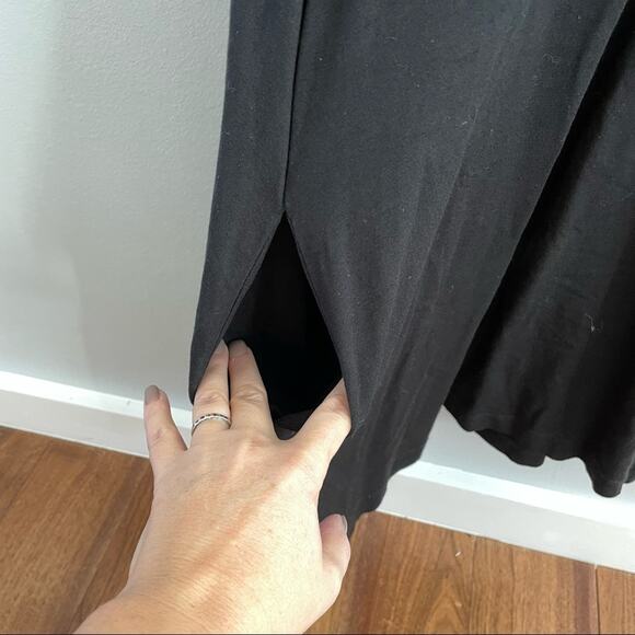 Rebecca Minkoff | Black Ghiradelle Off Shoulder Dress Summer Swim Ruffle Medium - Picture 8 of 10